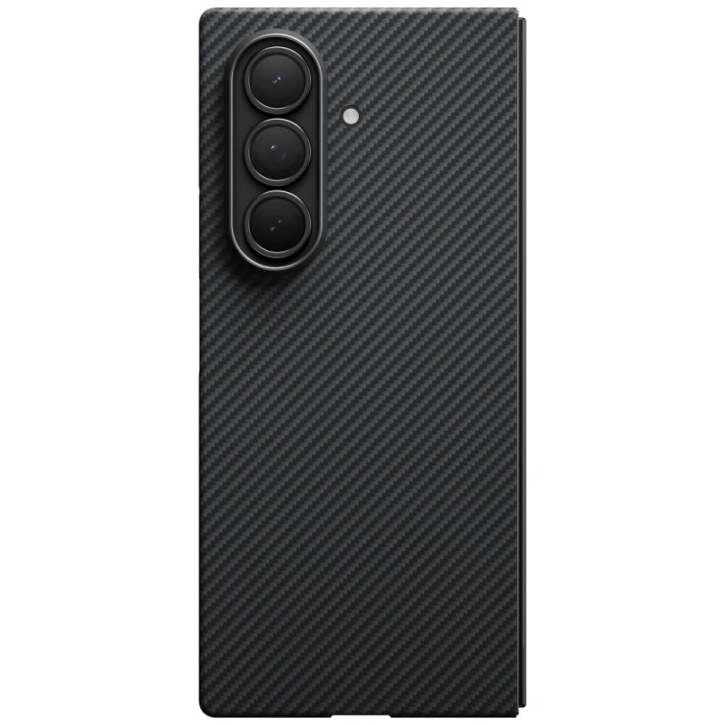 Capa Ultra-Slim MagSafe PITAKA para Samsung Galaxy Z Fold7, preto e cinzento
