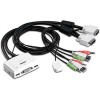 Comutador KVM/áudio TRENDnet TK-214i, 2 x KVM/áudio