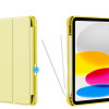 Capa Tech-Protect SC Pen Apple iPad 10.9 (2022) / iPad 11 (2025), amarela