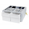 Componente de montagem duplo alto suplementar Ergotron StyleView SV43/44 (módulo de 2 gavetas), cinzento/branco