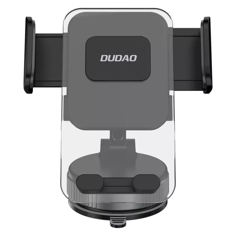 Suporte de telemóvel para automóvel Dudao F24PLUS com ventosa para painel, preto