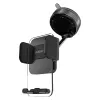 Suporte de telemóvel para automóvel Dudao F24PLUS com ventosa para painel, preto