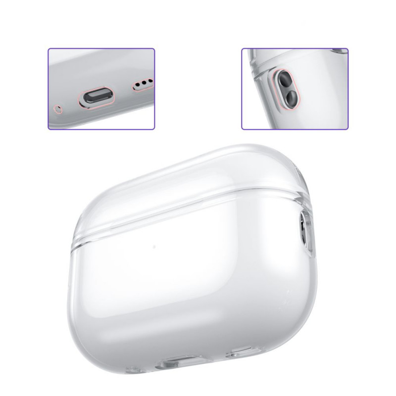 Capa Tech-Protect Flexair para Apple AirPods Pro 2 / 1, transparente