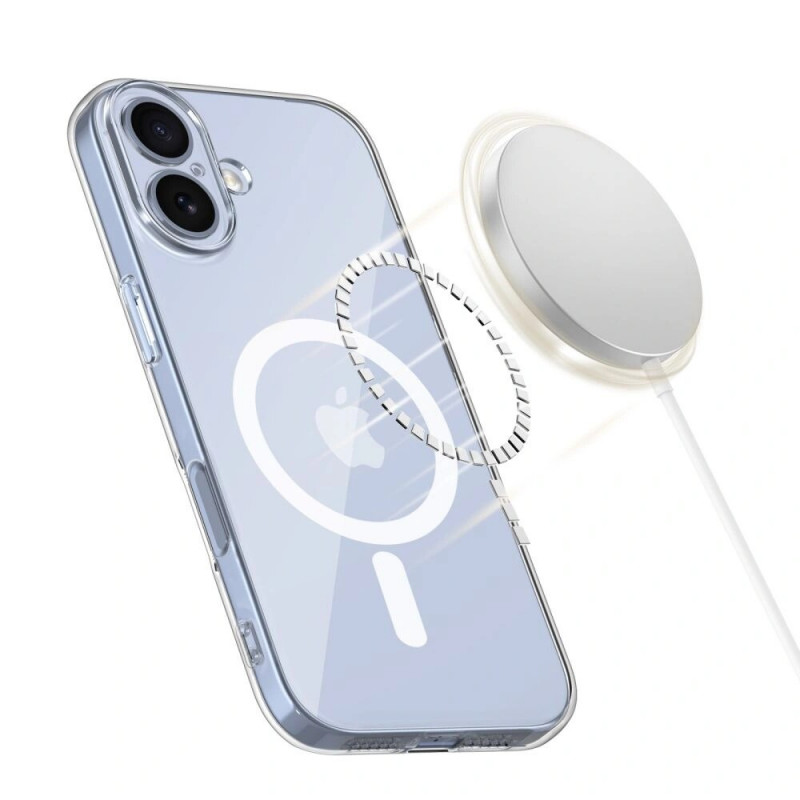 Capa FlexAir MagSafe Tech-Protect para Apple iPhone 17, Transparente