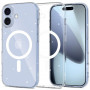 Capa Tech-Protect FlexAir MagSafe para Apple iPhone 17, transparente com glitter