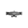 Suporte de smartphone para carro por gravidade Dudao F11Pro, preto