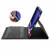 Capa Tech-Protect SmartCase Pen Samsung Galaxy Tab S9 FE+ com teclado, preta