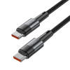 Cabo USB-C PD Tech-Protect Ultraboost, 100W, 5A, 25 cm, cinzento