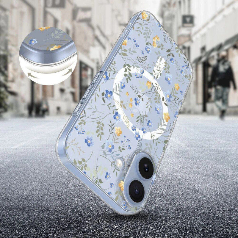 Capa FlexAir MagSafe Tech-Protect para Apple iPhone 17, Spring Flowers