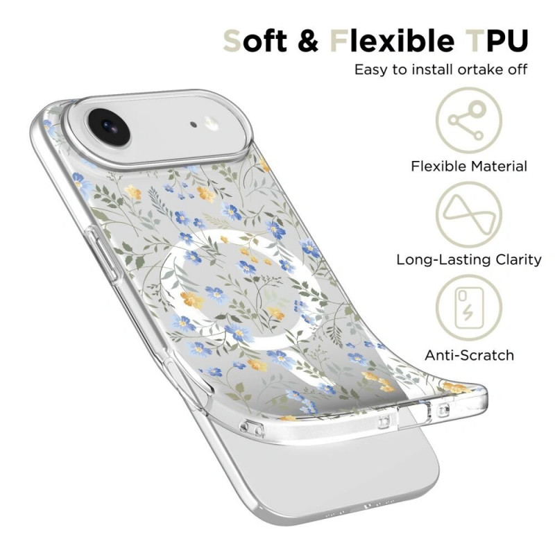 Capa Tech-Protect FlexAir MagSafe para Apple iPhone Air, Spring Flowers