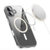 Capa Tech-Protect Flexair Hybrid CC MagSafe para Apple iPhone 17, transparente