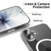 Capa Tech-Protect Flexair Hybrid CC MagSafe para Apple iPhone 17, transparente