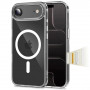 Capa Tech-Protect Flexair Hybrid CC MagSafe para Apple iPhone Air, transparente
