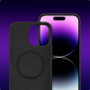 Capa de silicone MagSafe Tech-Protect para Apple iPhone 13 / 14, preta (THP2235)