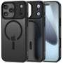 Capa MagSafe Tech-Protect Magmat para Apple iPhone 17 Pro, preto mate