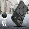 Capa MagSafe Tech-Protect Magmat para Apple iPhone 17 Pro, preto mate