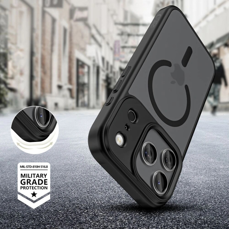 Capa MagSafe Tech-Protect Magmat para Apple iPhone 17 Pro, preto mate