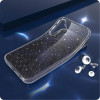 Capa Tech-Protect FlexAir para Samsung Galaxy S25, transparente com glitter