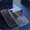 Capa Tech-Protect FlexAir para Samsung Galaxy S25, transparente com glitter