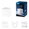 Sistema Mesh CUDY M3000S AX3000 Wi-Fi 6, 1-Pack