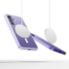 Capa Tech-Protect Flexair Hybrid MagSafe para Samsung Galaxy S25, transparente