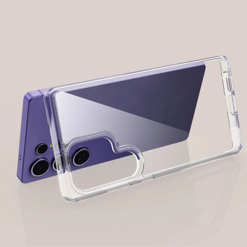 Capa Tech-Protect Flexair Hybrid para Samsung Galaxy S25 Ultra, transparente