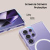 Capa Tech-Protect Flexair Hybrid MagSafe para Samsung Galaxy S25 Ultra, transparente
