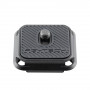 Placa de libertação rápida SnapLock PGYTECH P-CG-013, compatível com Arca-Swiss