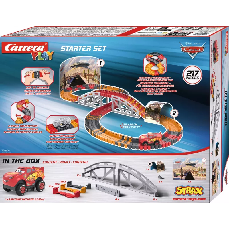 Conjunto inicial Carrera STRAX Disney Pixar Cars (16161000)
