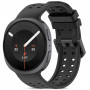 Pulseira Tech-Protect Silicone Air para Samsung Galaxy Watch 8 / 9 / Classic 40 / 44 / 46 mm, preta