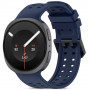 Pulseira Tech-Protect Silicone Air para Samsung Galaxy Watch 8 / 9 / Classic 40 / 44 / 46 mm, azul-marinho