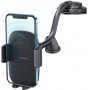 Suporte de telemóvel para painel de automóvel USAMS US-ZJ065 com ventosa, preto (ZJ065ZJ01)