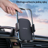 Suporte de telemóvel para painel de automóvel USAMS US-ZJ065 com ventosa, preto (ZJ065ZJ01)