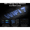Router Wi-Fi 7 de dupla banda Mercusys MR37BE, até 6500 Mbps