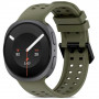 Pulseira Tech-Protect Silicone Air para Samsung Galaxy Watch 8 / 9 / Classic 40 / 44 / 46 mm, verde-oliva