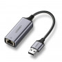 Adaptador Ethernet Gigabit USB 3.0 Ugreen MC209, cinzento