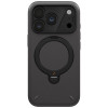 Capa UNIQ Elix para Apple iPhone 18 Pro / 17 Pro, suporte rotativo 360, cinzento