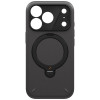 Capa UNIQ Elix para Apple iPhone 18 Pro / 17 Pro, suporte rotativo 360, cinzento
