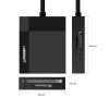 Leitor de cartões Ugreen CR125 USB 3.0, SD / microSD / CF / MS, preto