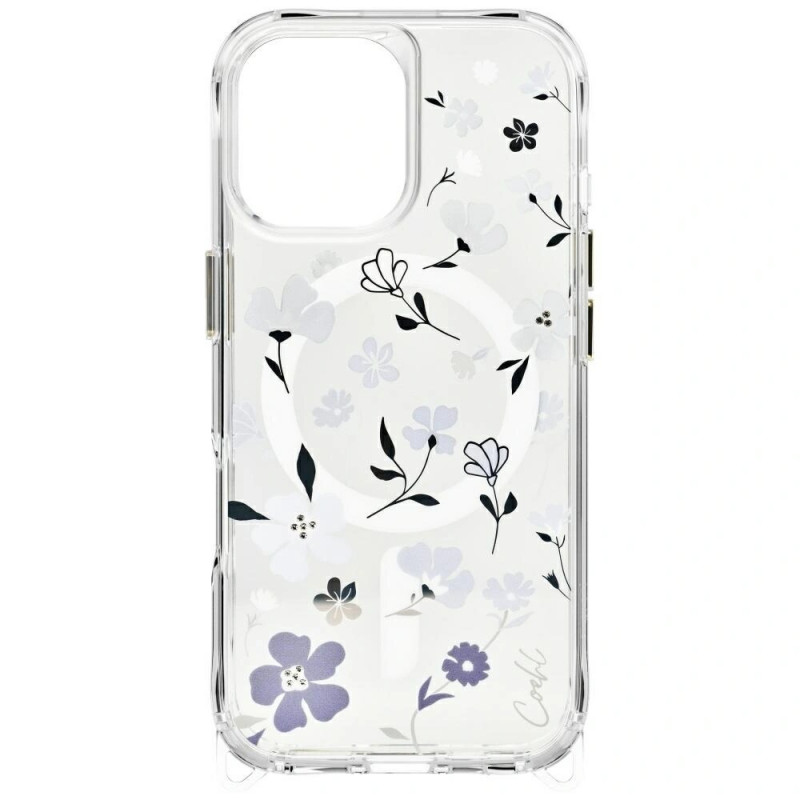 Capa UNIQ Coehl Amara para Apple iPhone 17, carregamento magnético, lilás