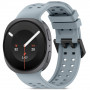 Pulseira Tech-Protect Silicone Air para Samsung Galaxy Watch 8 / 9 / Classic 40 / 44 / 46 mm, cinzento névoa