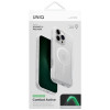 Capa UNIQ Combat Active para Apple iPhone 16 Pro Max, carregamento Magclick, branco lume
