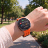 Pulseira de silicone Tech-Protect Silicone Air para Samsung Galaxy Watch 8 / 9 / Classic 40 / 44 / 46 mm, laranja tangerina