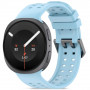 Pulseira Tech-Protect Silicone Air para Samsung Galaxy Watch 8 / 9 / Classic 40 / 44 / 46 mm, azul-claro
