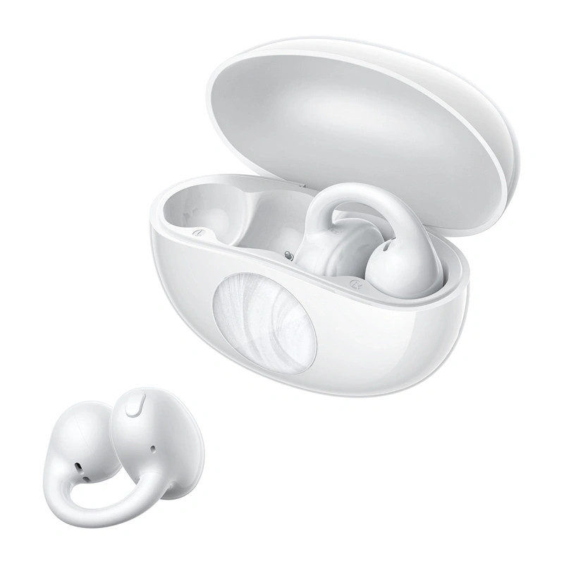 QCY Auscultadores sem fios open-ear Crossky C50i, Bluetooth 6.0, brancos