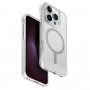 Capa UNIQ LifePro Xtreme para Apple iPhone 16 Pro, carregamento MagClick, frost clear, transparente