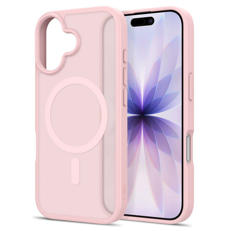 Capa Tech-Protect BasicMag MagSafe para Apple iPhone 17, rosa mate