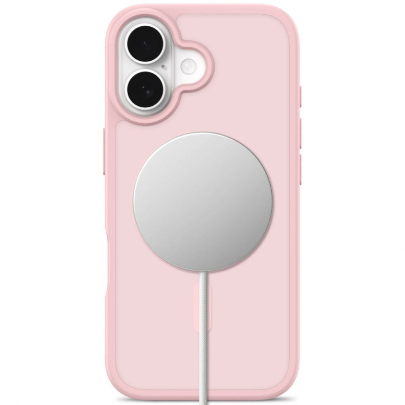 Capa Tech-Protect BasicMag MagSafe para Apple iPhone 17, rosa mate