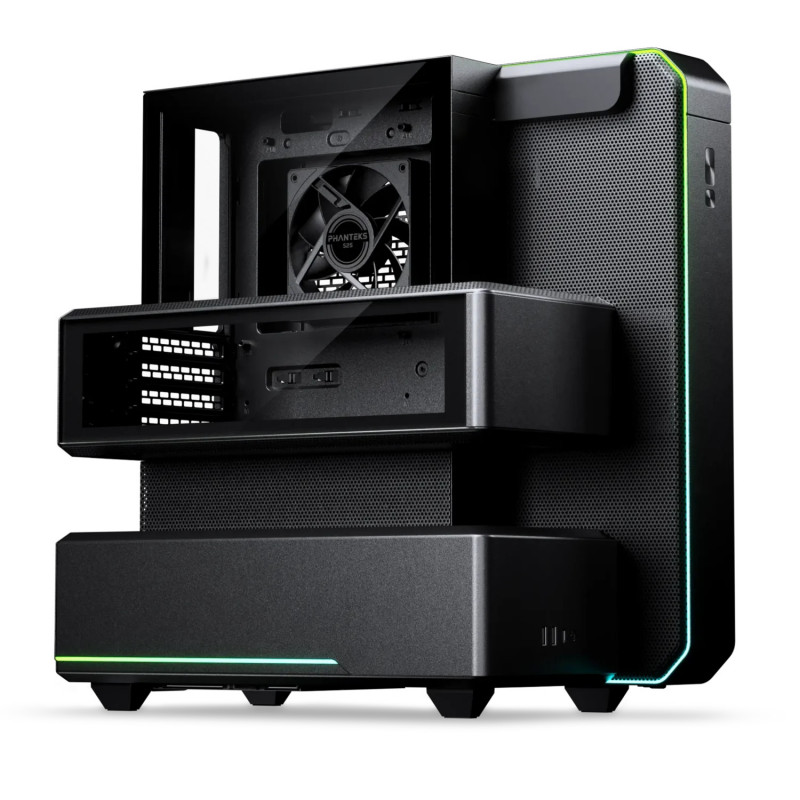 Caixa de PC Midi Tower Phanteks EX5, ATX, Direct Cooling, preta