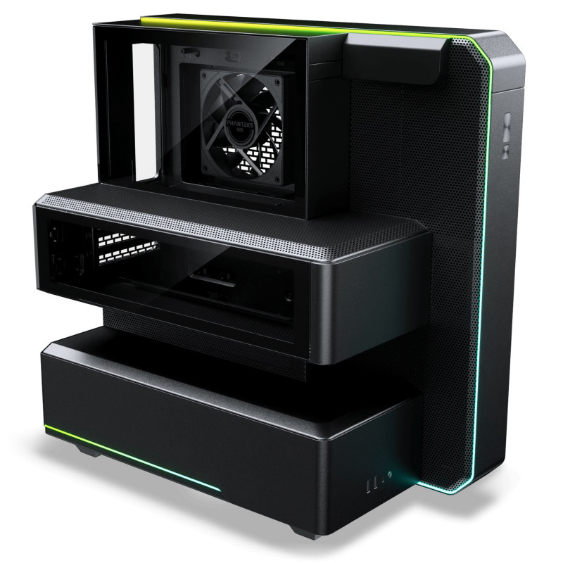 Caixa de PC Midi Tower Phanteks EX5, ATX, Direct Cooling, preta